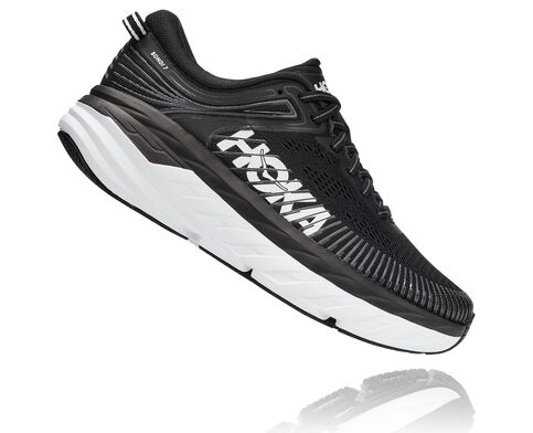 black hoka shoes womens